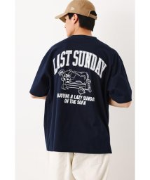 RODEO CROWNS WIDE BOWL(ロデオクラウンズワイドボウル)/LAST SUNDAY Tシャツ/NVY