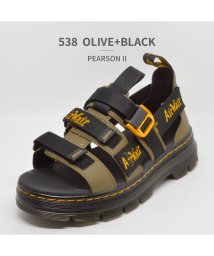 DR.MARTENS(ドクターマーチン)/ドクターマーチン Dr.Martens ユニセックス 30822 Pearson II SANDAL BLACK 30822001 30822538/ブラック系1