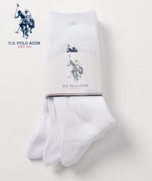 US POLO ASSN/C.白無地 U.S. POLO ASSN. 刺繍3P 父の日 プレゼント ギフト/505346288
