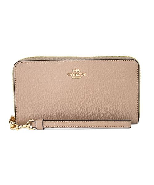 COACH(コーチ)/COACH コーチ アウトレット 長財布 C3441 IMTAU/グレージュ