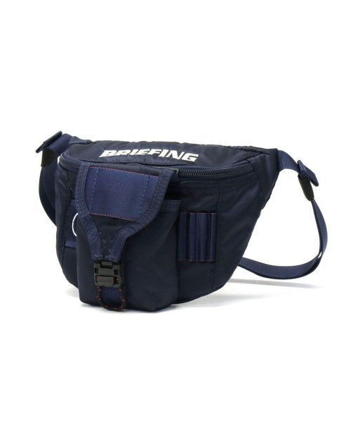 BRIEFING GOLF(ブリーフィング ゴルフ)/ブリーフィング ゴルフ ウエストバッグ BRIEFING GOLF ECO ROUND WAIST POUCH ECO TWILL BRG223EA0/ネイビー