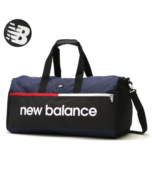 new balance(ニューバランス)/ニューバランス ボストンバッグ new balance SPORTS STYLE BOSTON BACK 50L 2WAY 修学旅行 LAB35723/ネイビー