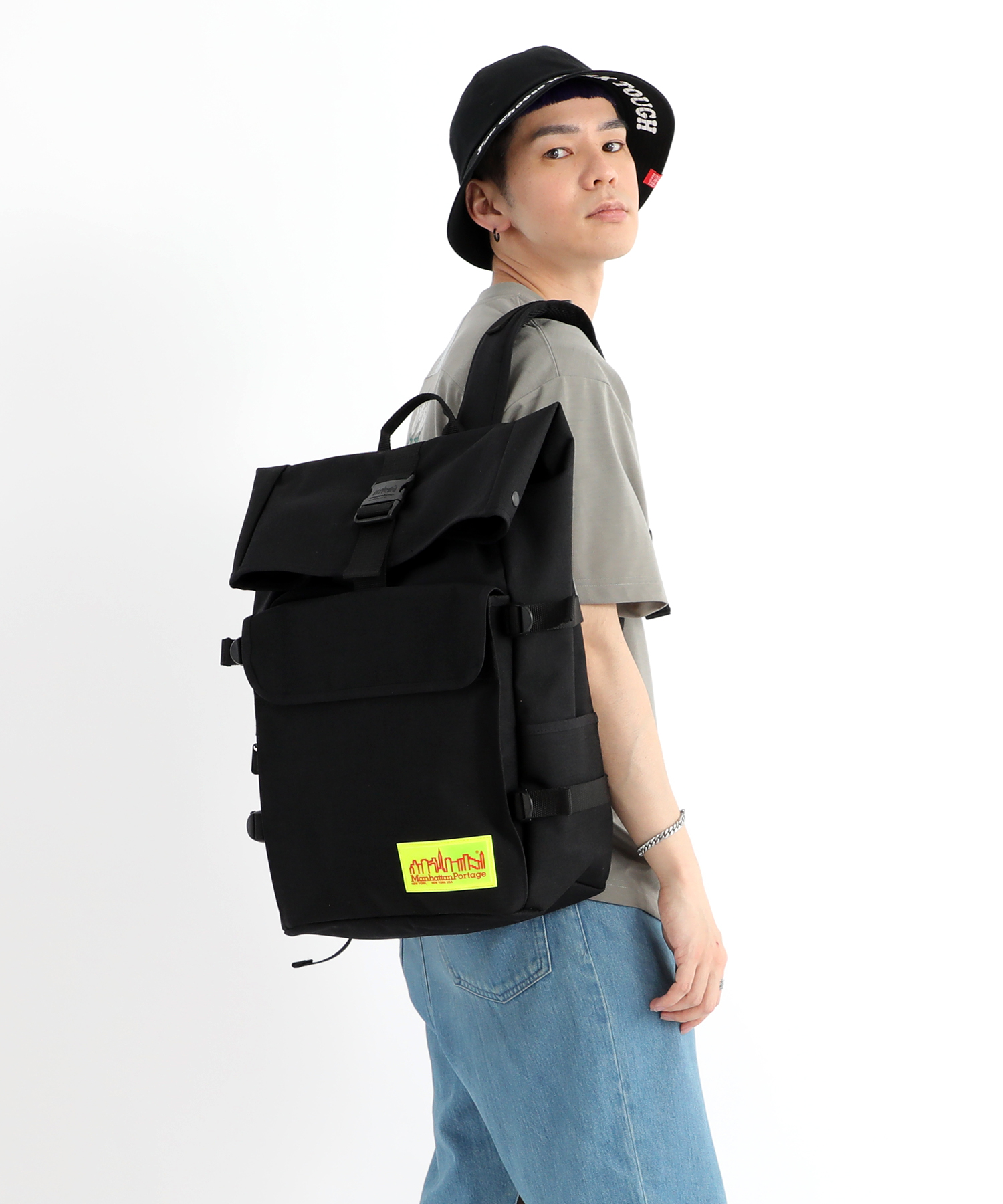 Silvercup Backpack Reflective Yellow Label