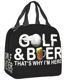 SantaReet/GOLF&BEERデザイン500mlペットボトル５本収納可能保冷バッグ(IF－GF0299)/505372715