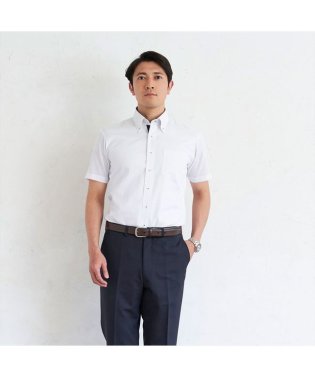 TOKYO SHIRTS/【Layered Cool】 形態安定 ボタンダウンカラー 半袖ワイシャツ/505374254
