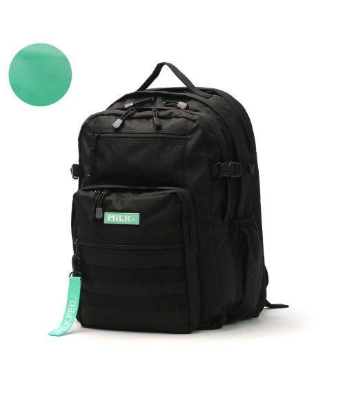 ミルクフェド リュック MILKFED. ACTIVE DOUBLE POCKET MOLLE BACKPACK リュックサック 103224053008 ×1ポケット