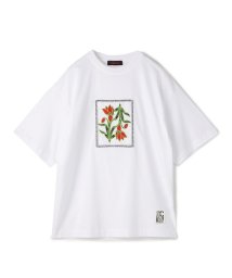 CABaN (CABaN)/CABaN スビンコットン IBIZA エンブロイダリーTシャツ/12ホワイト系