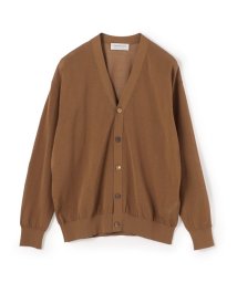 TOMORROWLAND MENS(TOMORROWLAND MENS)/コットンナイロン Vネックカーディガン/45キャメル