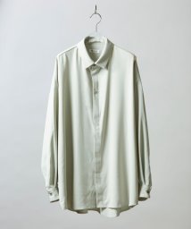 tk.TAKEO KIKUCHI(ティーケー　タケオキクチ)/【WEB限定】ビッグサイズシャツ/グレー（012）
