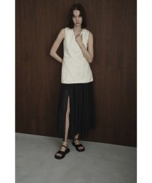 CLANE/SHEER SLIT SKIRT/505372499