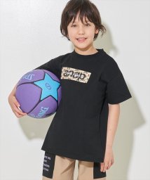 ANAP KIDS(アナップキッズ)/モノグラムボックスロゴTシャツ【親子・ジュニアお揃い】/ブラック