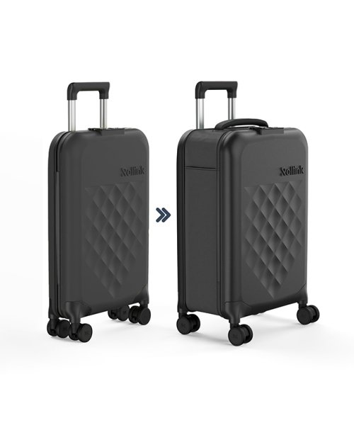 ローリンク スーツケース 機内持ち込み Sサイズ 40L 折り畳み 軽量 最大 Rollink Flex 360° Spinner キャリーケース キャリーバッ(505375974) ローリンク(Rollink) MAGASEEK キャリーバッグ ショッピングカート 4輪 2way 折りたたみ 大容量 軽量 ソフト キャリーケース 機内持ち込み スーツケース Mサイズ Lサイズ
