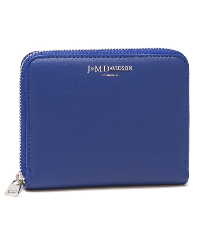 ジェイアンドエムデヴィッドソン 二つ折り財布 ミニ財布 コインケース ブルー レディース J&M DAVIDSON SSZW0XX SCXX  MBC360S