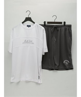 GRAND-BACK/【大きいサイズ】アーノルドパーマー/Arnold Palmer 吸水速乾 メッシュ クルー半袖Ｔシャツ＋ショーツ メンズ/505376375