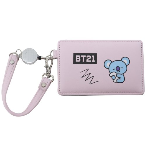 cinemacollection(シネマコレクション)/BT21 リール付き シングル パスケース 定期入れ KOYA LINE FRIENDS キャラクター 商品 プレゼント 男の子 女の /その他