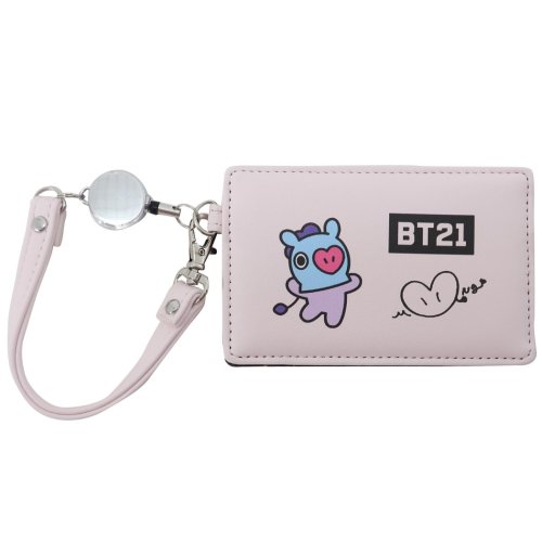 cinemacollection(シネマコレクション)/BT21 定期入れ リール付き シングル パスケース MANG LINE FRIENDS 森本本店 プレゼント 男の子 女の /その他