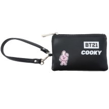 cinemacollection/定期入れ ＆ 小銭入れ BT21 パスケース付き コインケース COOKY LINE FRIENDS 森本本店 ICカードケース プレゼント /505361538