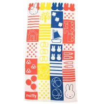 cinemacollection/ミッフィー ジャガードビッグタオル ピースmiffy グッズ バスタオル 絵本キャラクター ディックブルーナ 丸眞 プレゼント 男の子 /505362606