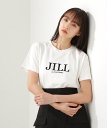 JILL by JILL STUART(ジル バイ ジル スチュアート)/ビッグフロッキーロゴTシャツ/エクリュ1