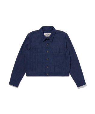 Levi's/LEVI'S(R) MADE&CRAFTED(R) プリーツ トラッカージャケット PLEATED インディゴ RINSE/505376891