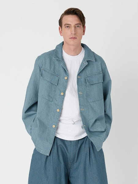 LEVIS(R) MADE&CRAFTED(R) DENIM FAMILY シャケット BALLGAME ブルー インディゴ RINSE 