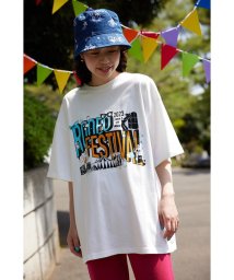 RODEO CROWNS WIDE BOWL(ロデオクラウンズワイドボウル)/RODEO Fes Tシャツ/O/WHT1