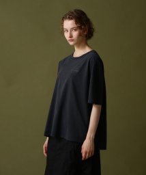 AVIREX(AVIREX)/OPEN NECK T－SHIRT/ オープンネックTシャツ/ブラック