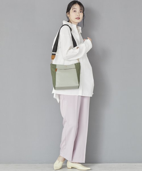 【VERY11月号掲載】【Breath TOPKAPI】RIPPLE TRIPリプルトリップナイロン コンビ ショルダーバッグ トラベル旅行 