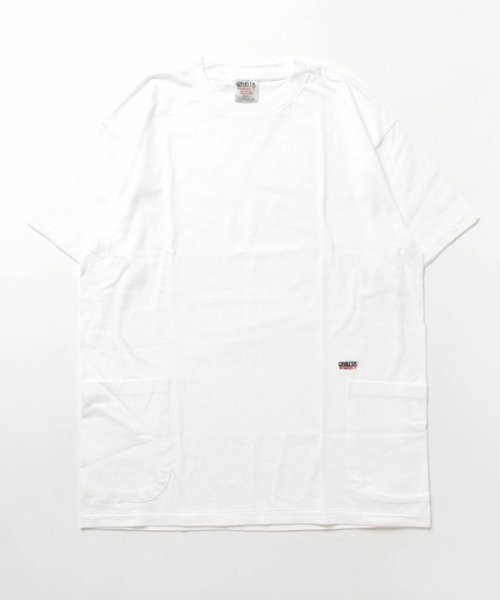 FUSE(フューズ)/【ONEITA（オニータ）】BIG POCKET T－shirt/ホワイト