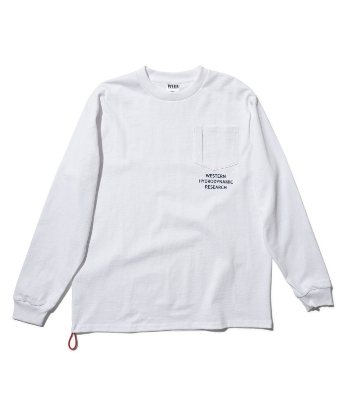 【WHR/ウェスタン ハイドロダイナミック リサーチ】UTILITY POCKET LS TEE