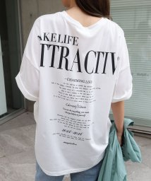 and　Me.../バックロゴ オーバーサイズ 半袖Tシャツ/505377450