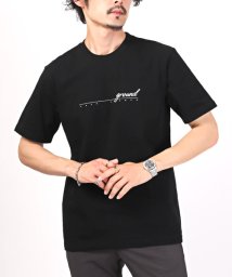 LUXSTYLE/TRAP/U(トラップユー)ロゴプリント半袖Tシャツ/Tシャツ メンズ 半袖 ロゴ プリント ワンポイント 英字 クルーネック/505377662