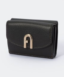 FURLA(フルラ)/フルラ FURLA WP00218 BX0053 三つ折り財布 プリムラ Sサイズ レディース 財布 ミニ財布 レザー 本革 小銭入れ 折りたたみ ギフト PR/ブラック