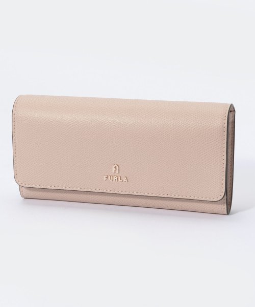 FURLA(フルラ)/フルラ FURLA WP00317 ARE000 長財布 カメリア レディース 財布 レザー 本革 ギフト プレゼント ブランド CAMELIA CONTINE/ベージュ