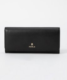 FURLA(フルラ)/フルラ FURLA WP00324 ARE000 長財布 カメリア レディース 財布 レザー 本革 ギフト プレゼント ブランド CAMELIA CONTINE/ブラック