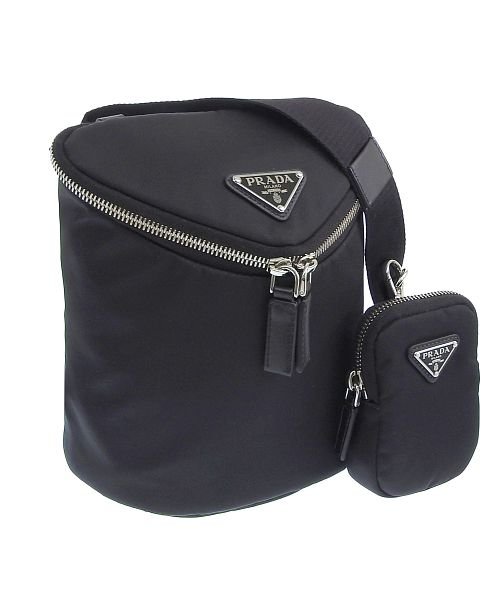 PRADA プラダ TESSUTO VITELLO 斜めがけ ショルダー バッグ - 値下・値下げ