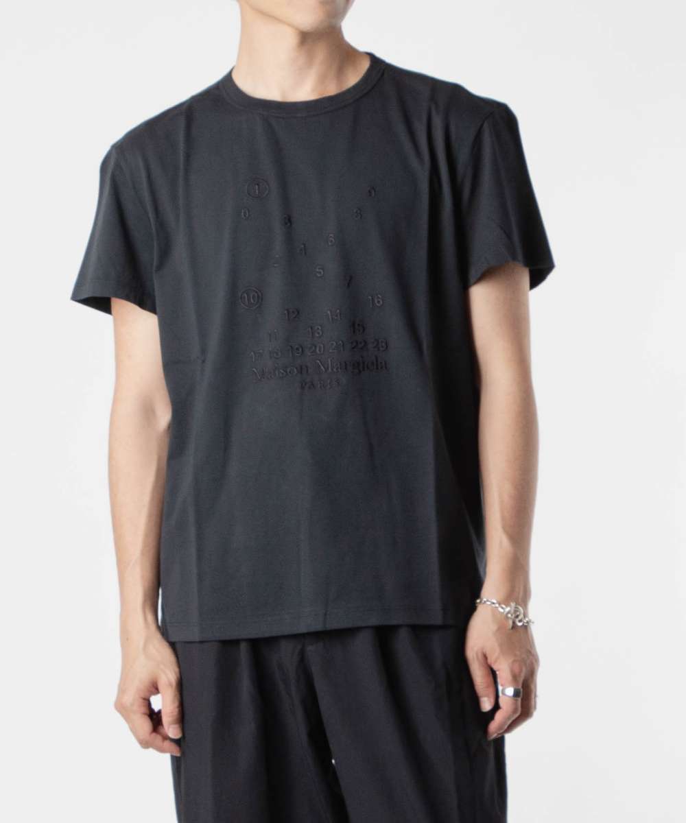 MAISON MARGIELA ロゴ マコ コットンTシャツ