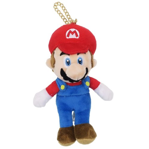 cinemacollection(シネマコレクション)/マスコット スーパーマリオ ミニ ぬいぐるみ ボールチェーン 三英貿易 MARIO グッズ 15.5cm かわいい キャラクター プレゼント /その他