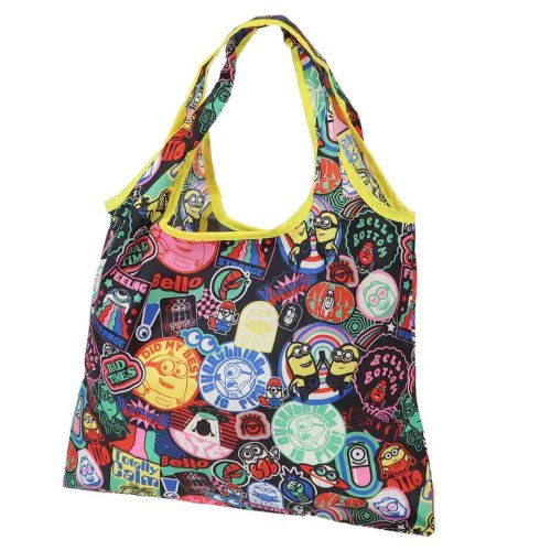 ミニオンズ キャラクター エコバッグ 折りたたみミニショッピングバッグ ステッカー プレゼント 男の子 女の子 ギフト 人気・おすすめ｜使いやすい・旅行におすすめ 品質保証 全国発送 日本国内発送・最短翌日お届け