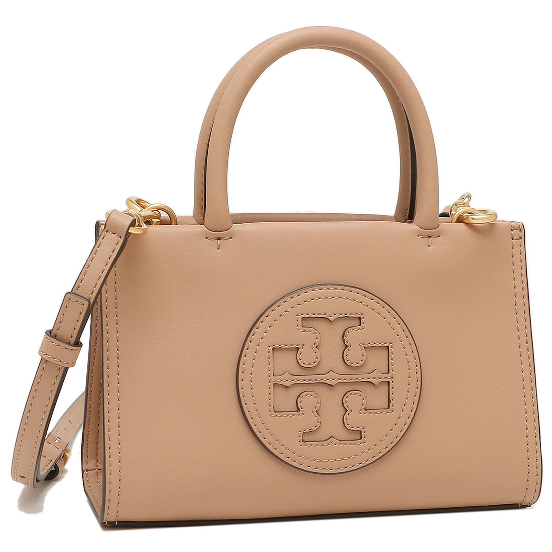 新品 トリーバーチ TORY BURCH ハンドバッグ エラ ベージュ