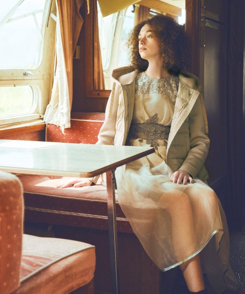 ダンボールニットライトダウンジャケット「D1043」 