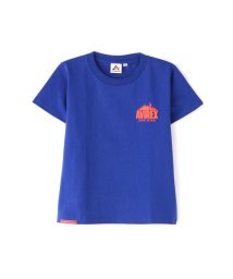 AVIREX(AVIREX)/《KID’S/キッズ》COLLECTION NEWYORK CITY SCAPE SHORT SLEEVE T－SHIRT / ニューヨーク/ブルー