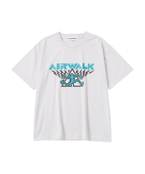 MAC HOUSE(kid's)(マックハウス（キッズ）)/AIRWALK エアウォーク プリント半袖Tシャツ AWM2301/グレー