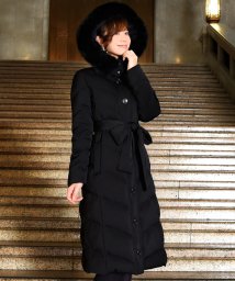 RUIRUE BOUTIQUE/リュクシーフォックスファー付きロングダウンコート(D503)/505379117