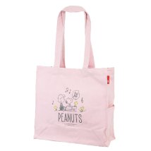 cinemacollection/スヌーピー トートバッグ IP．ミディアムBOX．PEANUTS－8C BOX型トート Sakura ピーナッツ ルートート/505367158