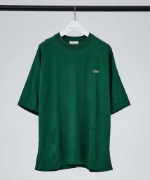 ABAHOUSE(ABAHOUSE)/【LACOSTE/ラコステ】リラックス ロゴ ニットTシャツ/グリーン