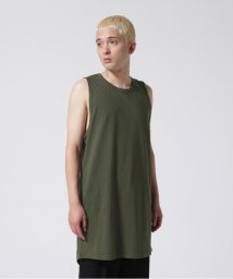 RoyalFlash(ロイヤルフラッシュ)/A.F ARTEFACT/エーエフ・アーティファクト/別注 Long Tank Top/カーキ