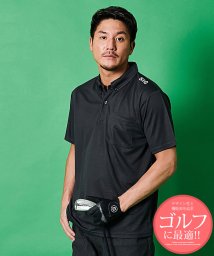 SB Select/SHI－JYOMAN GOLF 肩プリント半袖ポロシャツ　ゴルフ/505381126