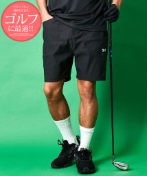 SB Select/SHI－JYOMAN GOLF ロゴプリントスーパーストレッチショーツ　ゴルフ/505381129