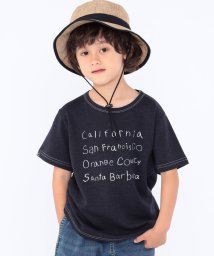 SHIPS KIDS(シップスキッズ)/SHIPS KIDS:110～140cm / PlaX エコ プリント TEE/ネイビー